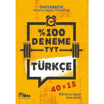 Fides Yayınları TYT Türkçe %100 Deneme