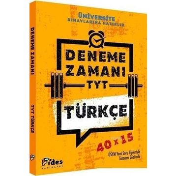 Fides Yayınları TYT Türkçe %100 Deneme