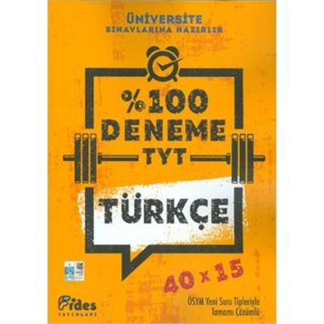 Fides Yayınları TYT Türkçe %100 Deneme