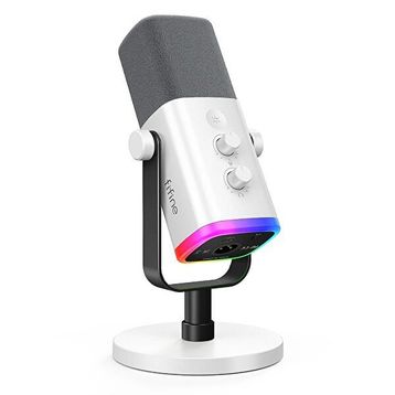 Fifine AM8 XLR/USB RGB Dinamik Oyuncu ve Yayıncı Mikrofonu