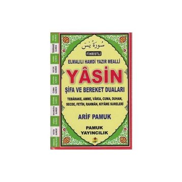 Fihristli Elmalılı Hamdi Yazır Mealli Yasin Şifa ve Bereket Duaları Yas-110-P14 - H. Arif Pamuk