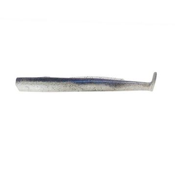 Fiiish BE110 BE1271 3 Corps Electic Blue Silikon Yem