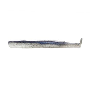 Fiiish BE110 BE1271 3 Corps Electic Blue Silikon Yem