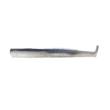 Fiiish BE110 BE1271 3 Corps Electic Blue Silikon Yem
