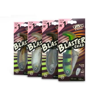 Fiiish Blaster Shad Piky Khaki 130 mm 38 gr Silikon Yem