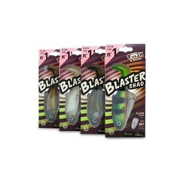 Fiiish Blaster Shad White Coco 130 mm 38 gr Silikon Yem