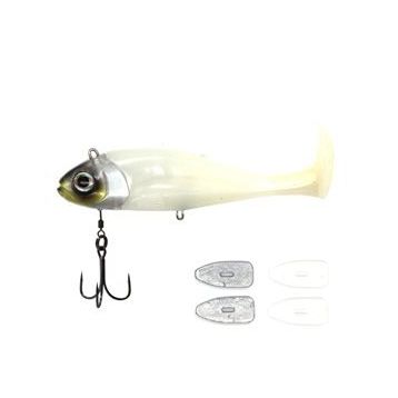 Fiiish Blaster Shad White Coco 130 mm 38 gr Silikon Yem