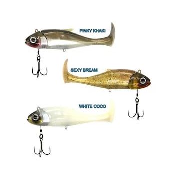 Fiiish Blaster Shad White Coco 130 mm 38 gr Silikon Yem