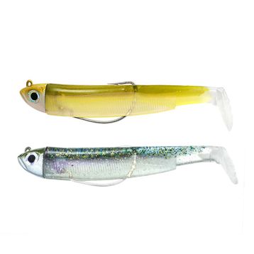 Fiiish BM120 3 BM3019 Double Combo Shore 12 gr Ghost Minnow Wakasagi Silikon Yem