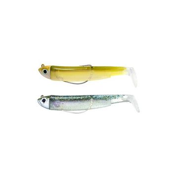 Fiiish BM120 3 BM3019 Double Combo Shore 12 gr Ghost Minnow Wakasagi Silikon Yem