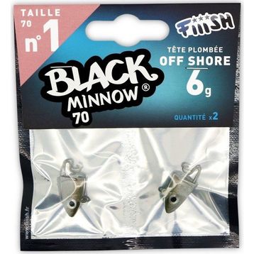 Fiiish BM70/1 BM144 Off Shore 6 gr Kaki Jig Head