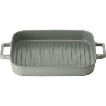 Fika D-NEOG128G Gri 28 cm Alüminyum Grill Tava