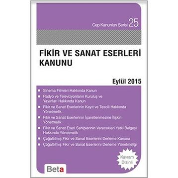 FIKIR VE SANAT ESERLERI KANUNU - CELAL ÜLGEN