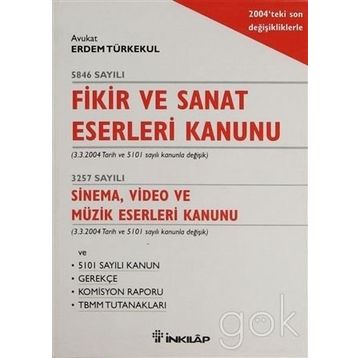 FIKIR VE SANAT ESERLERI KANUNU - ERDEM TÜRKEKUL