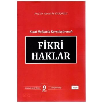 Fikri Haklar Ahmet M. Kılıçoğlu