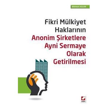 Fikri Mülkiyet Haklarının Anonim Şirketlere Ayni Sermaye Olarak Getirilmesi - Mehmet Aslan