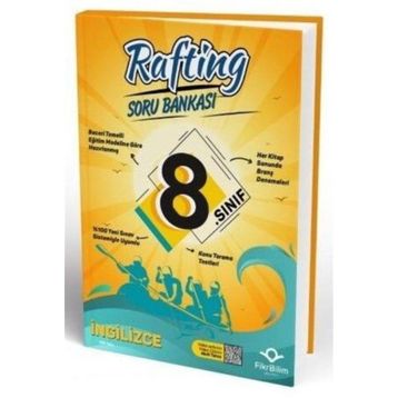 Fikribilim Yayınları 8.Sınıf LGS İngilizce Rafting Soru Bankası