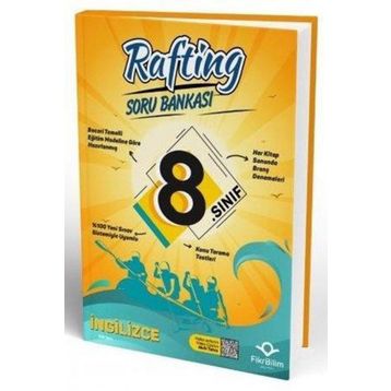 Fikribilim Yayınları 8.Sınıf LGS İngilizce Rafting Soru Bankası