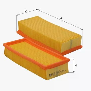 Fil Filtre Espace III 2,2 12v Td 2,2d (96 00) 2,2dt (96 01) Hava Filtresi
