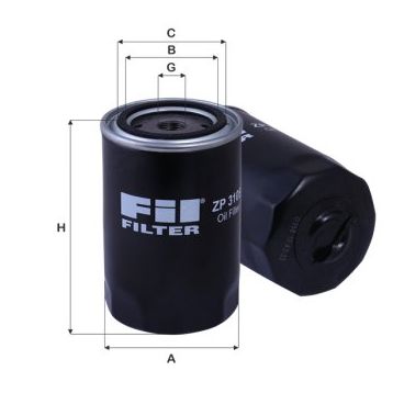Fil Filtre Passat 1,8t (96 05) A4 1,8t (96 04) A6 1,8t (97 05) Exeo 1,8t (08 ) Superb 1,8t Yağ Filtresi