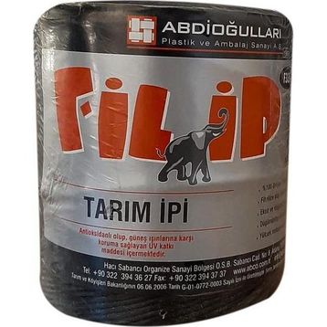 FİLİP Paketleme Bağlama Tarım 1 kg Siyah Ambalaj İpi