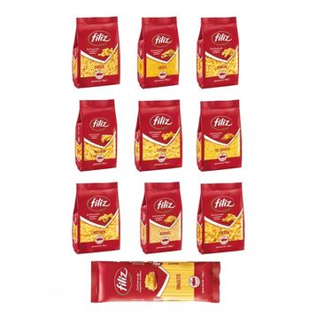 Filiz 10x500 gr Karma Paket Makarna