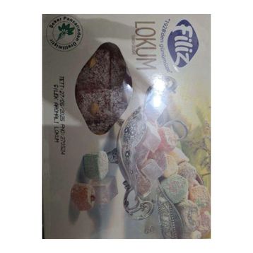 Filiz 375 gr Çilekli Fındıklı Lokum