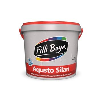 Filli Boya Aqusto Silan 010 Beyaz 2.5 lt Silikonlu Dış Cephe Boyası
