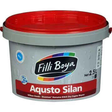 Filli Boya Aqusto Silan 21S5 2.5 lt Silikonlu Dış Cephe Boyası