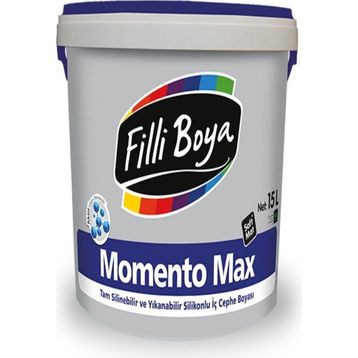 Filli Boya Momento Max Silikonlu Balbuğu 15 lt İç Cephe Duvar Boyası