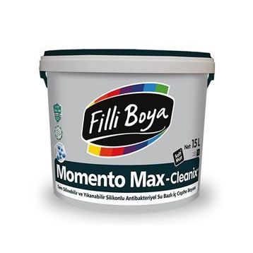 Filli Boya Momento Silan Cleanix Andezit 15 2,5 lt Antibakteriyel Silikonlu İç Cephe Duvar Boyası