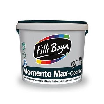 Filli Boya Momento Silan Cleanix Andezit 15 2,5 lt Antibakteriyel Silikonlu İç Cephe Duvar Boyası