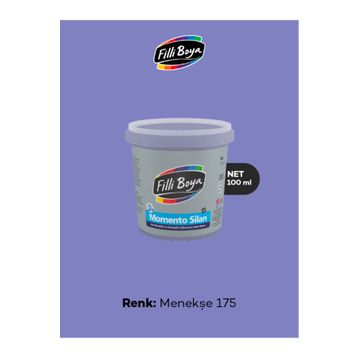 Filli Boya Momento Silan İpeksi Mat 100 ml Menekşe 175 İç Cephe Duvar Boyası