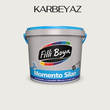 Filli Boya Momento Silan Silikonlu Kar Beyazı 7.5 lt İç Cephe Duvar Boyası