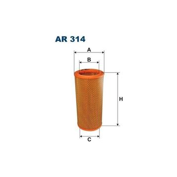Filtron Berlingo Em Partner Em 02 03 Dw8b P306 Xsara Uzun Tıp Hava Filtresi