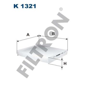 Filtron Clio Iv 12 Logan II 13 Sandero Stepway II Polen Filtresi