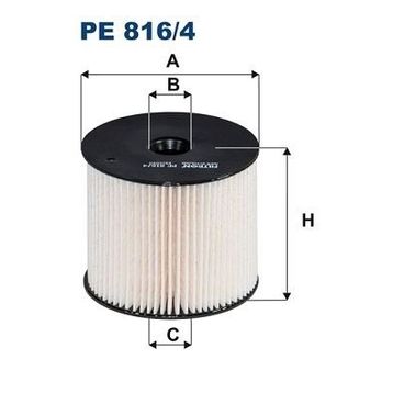 Filtron Expert P406 C5 Jumpy Partner II Berlingo II Xsara Picasso Xsara II C4 Dw10td Mazot Filtresi