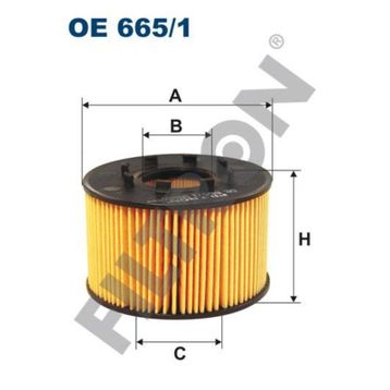 Filtron Oe665 Yağ Filtresi