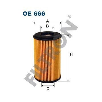 Filtron OE666 Yağ Filtresi