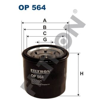 Filtron OP564 Yağ Filtresi