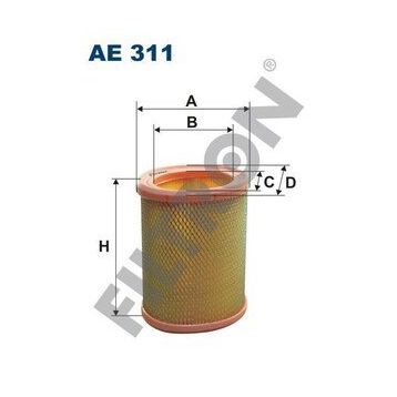 Filtron P106 P205 Partner Berlingo C15 Ax Bx Zx Tu3 2 P306 P206 P106 Saxo Zx Tu5j Hava Filtresi