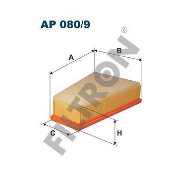 Filtron Partner Berlingo (01 03) P306 Ym Xsara Dw10td Hava Filtresi