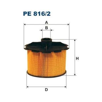Filtron Partner P206 P306 Berlıngo Jumpy Xsara Scudo Dw8 Dw8b Mazot Filtresi