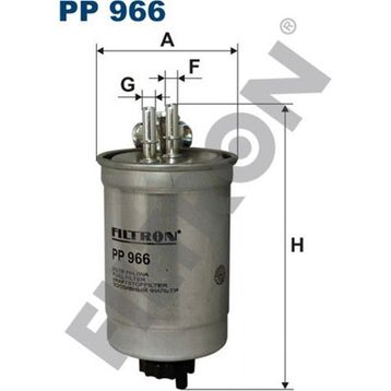 Filtron PP966 Yakıt Filtresi
