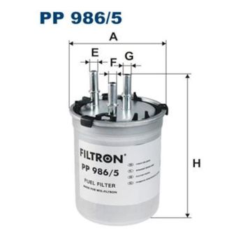 Filtron PP986 Yakıt Filtresi