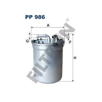 Filtron PP986 Yakıt Filtresi