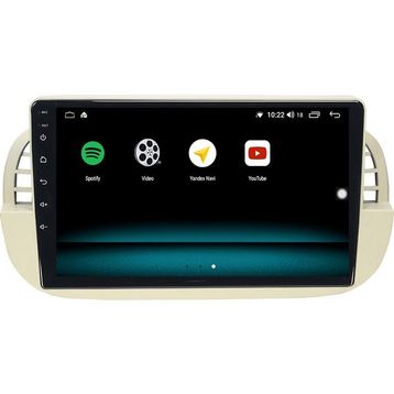 Fimex Fiat 500 2 GB Ram 32 GB HDD Android 10 Carplay Özellikli Navigasyon Multimedya Ekran