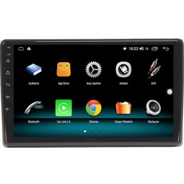 Fimex Fiat 500L 2GB Ram 32GB HDD Android 10 Carplay Özellikli Navigasyon Multimedya Ekran