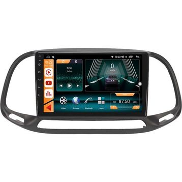 Fimex Fiat Doblo 2GB Ram 32GB HDD Android 10 Carplay Özellikli Navigasyon Multimedya Ekran