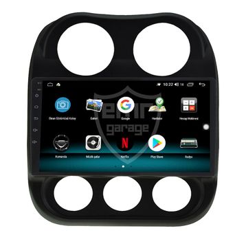 Fimex Jeep Patriot 2GB Ram 32GB HDD Android 10 Carplay Özellikli Navigasyon Multimedya Ekran
